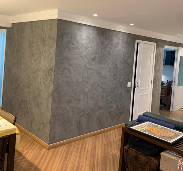 Pinturas Especiais - Cimento Queimado